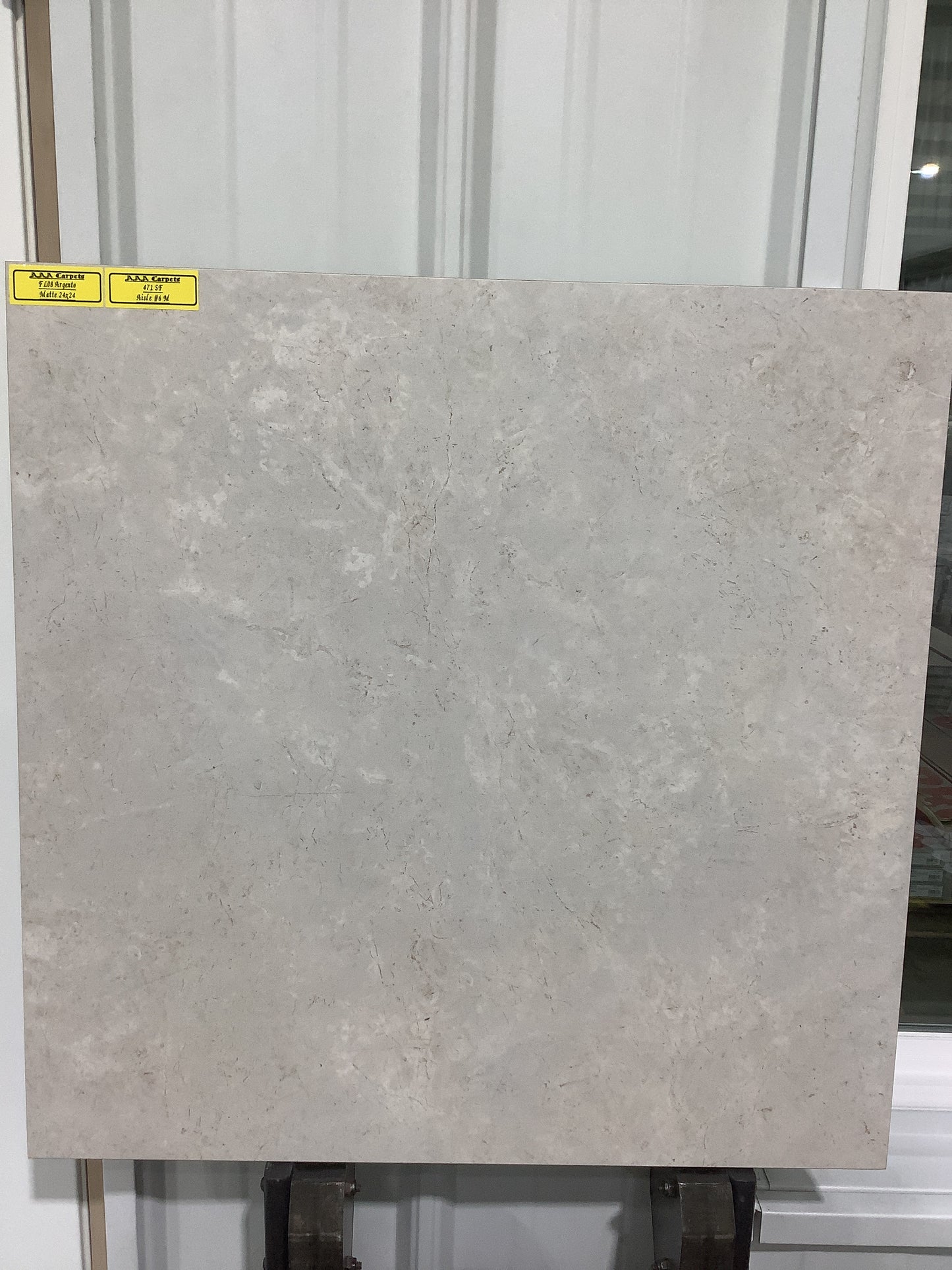 FL08 Argento Matte 24x24
