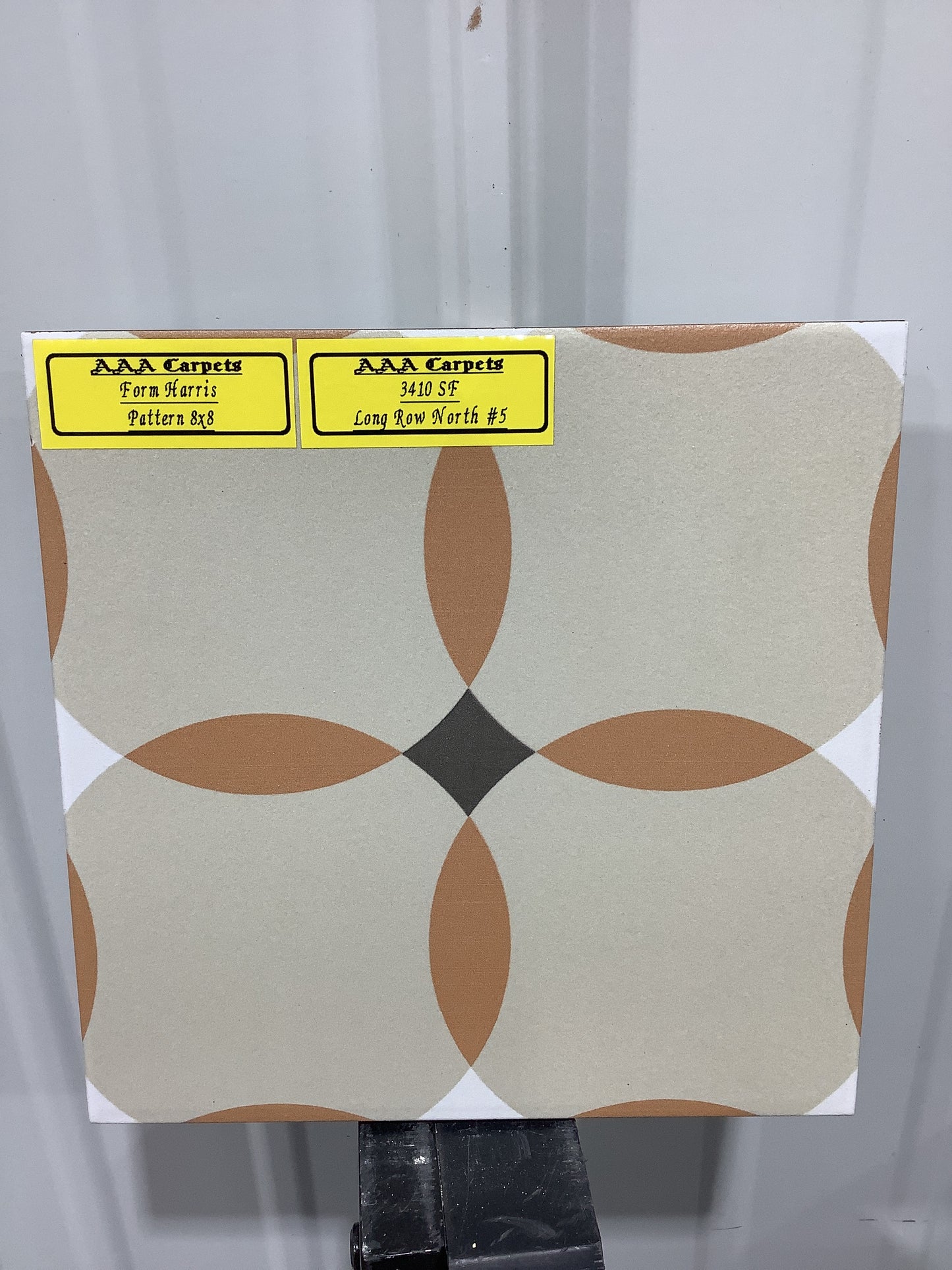 Form Harris Pattern 8x8 Square Tile