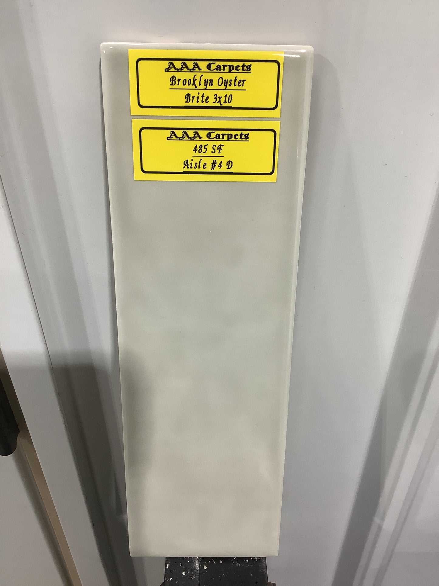 Brooklyn Oyster Brite 3x10 Subway Tile
