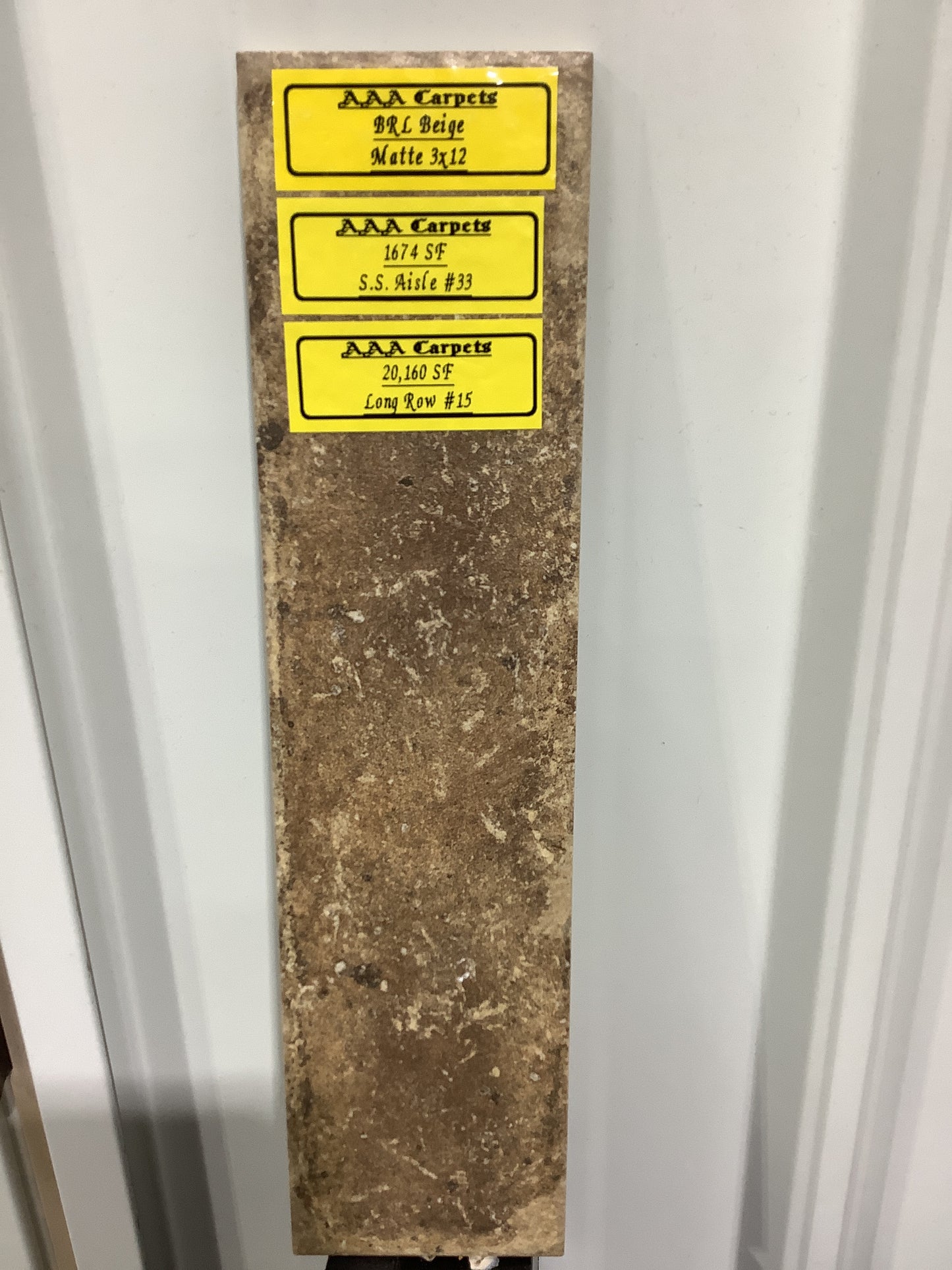BRL Beige Matte 3x12