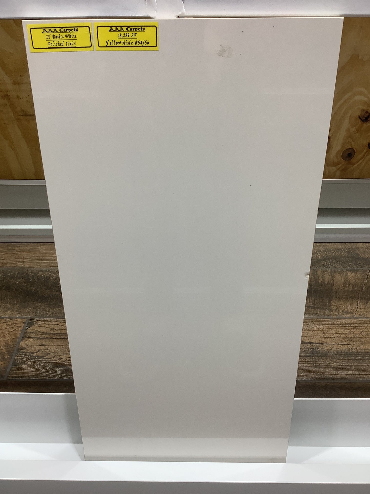 CT Basics White Polished 12x24