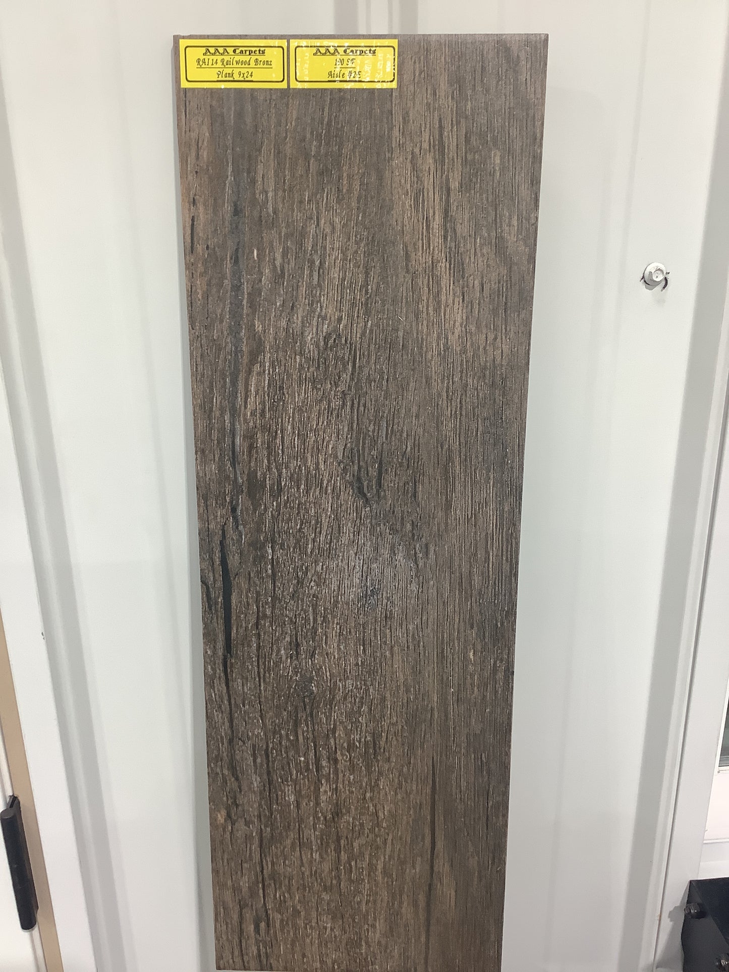 RA114 Railwood Bronz Plank 9x24