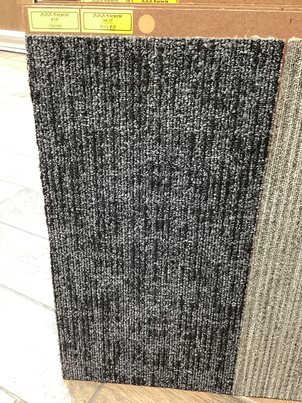 #989 Charcoal Capet Square