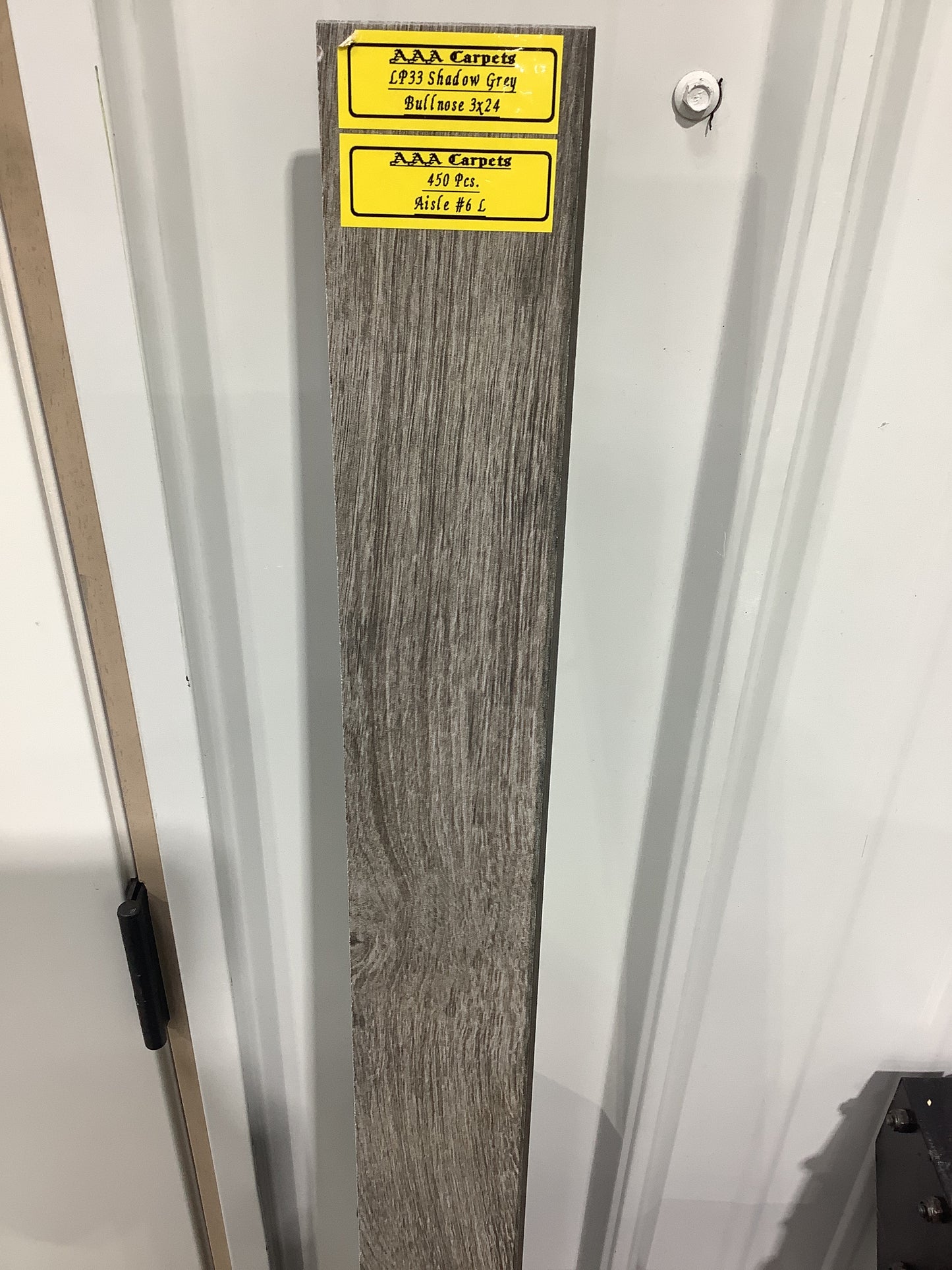 LP33 Shadow Grey Bullnose Tile 3x24