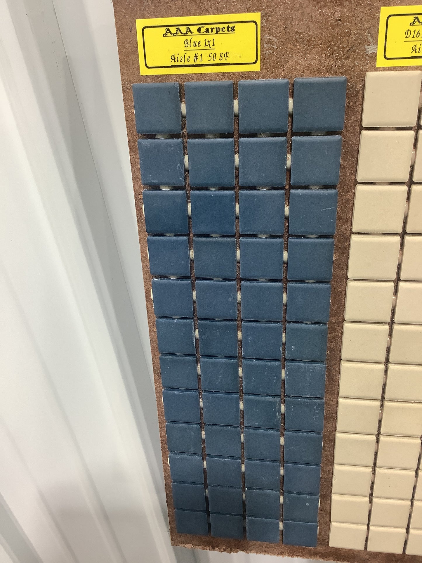 Blue 1x1 Tile Mosaic