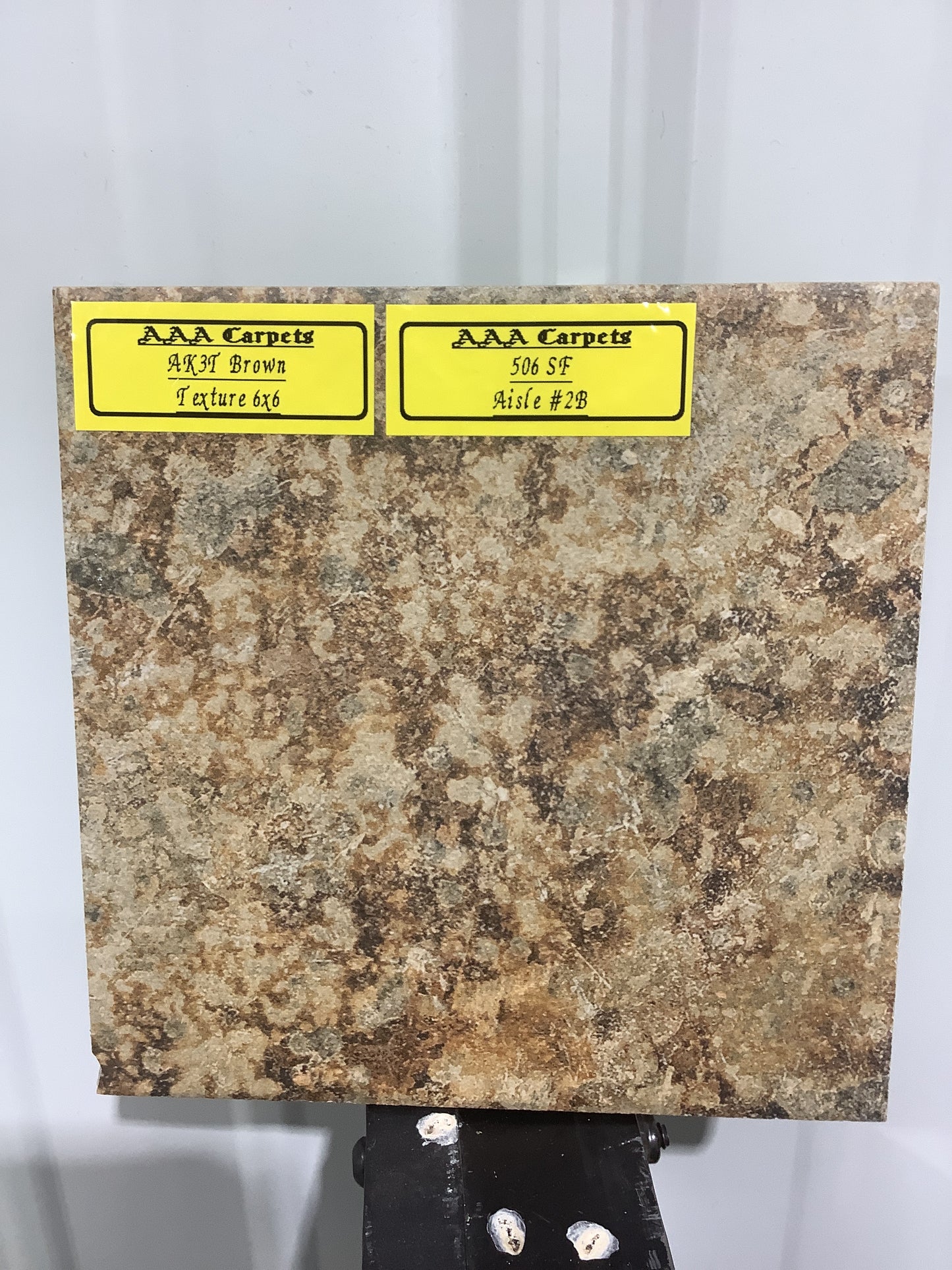 AK3T Brown Texture 6x6 Tile