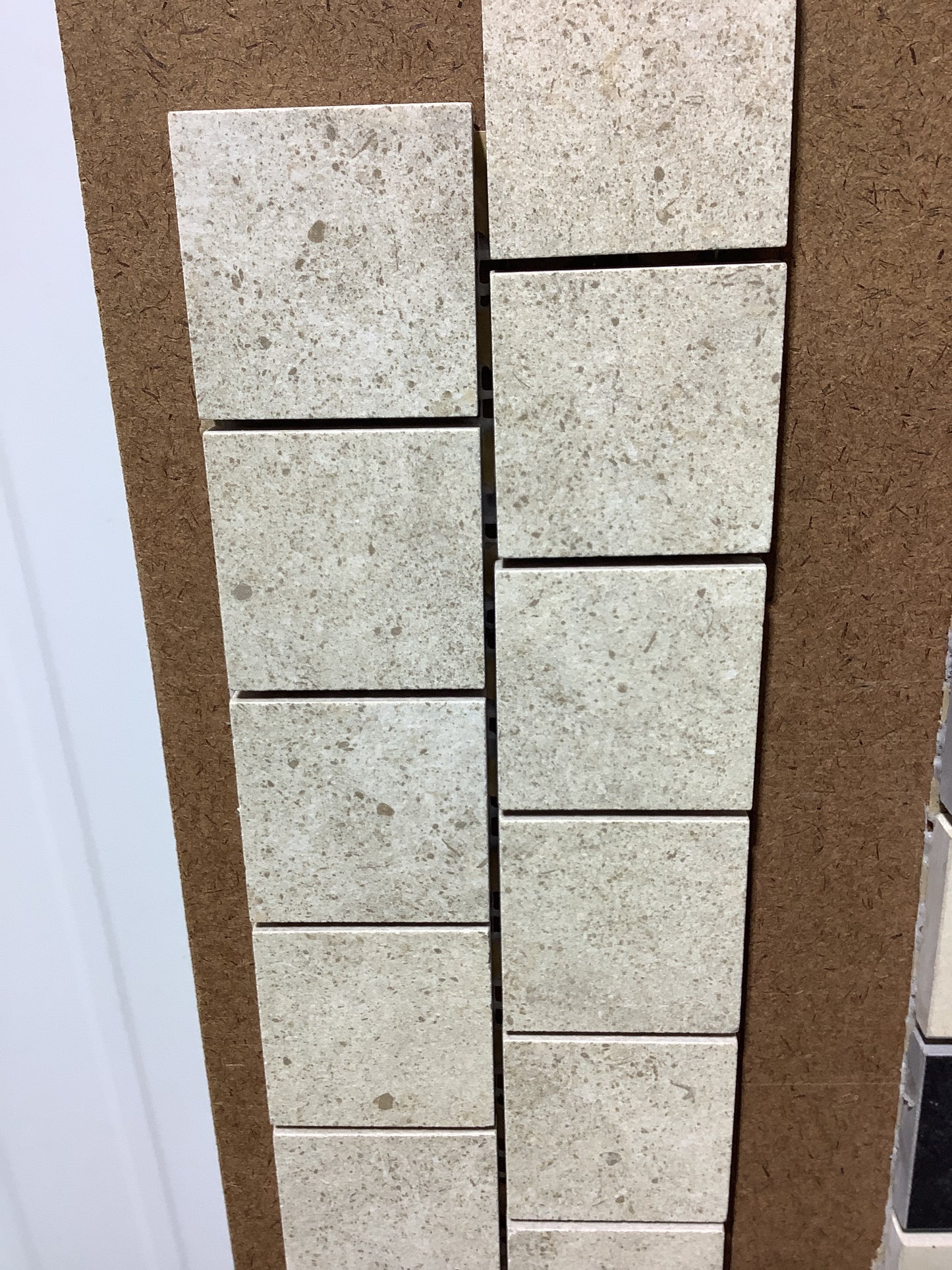 City Lights Beige Matte 2x2 Mosaic