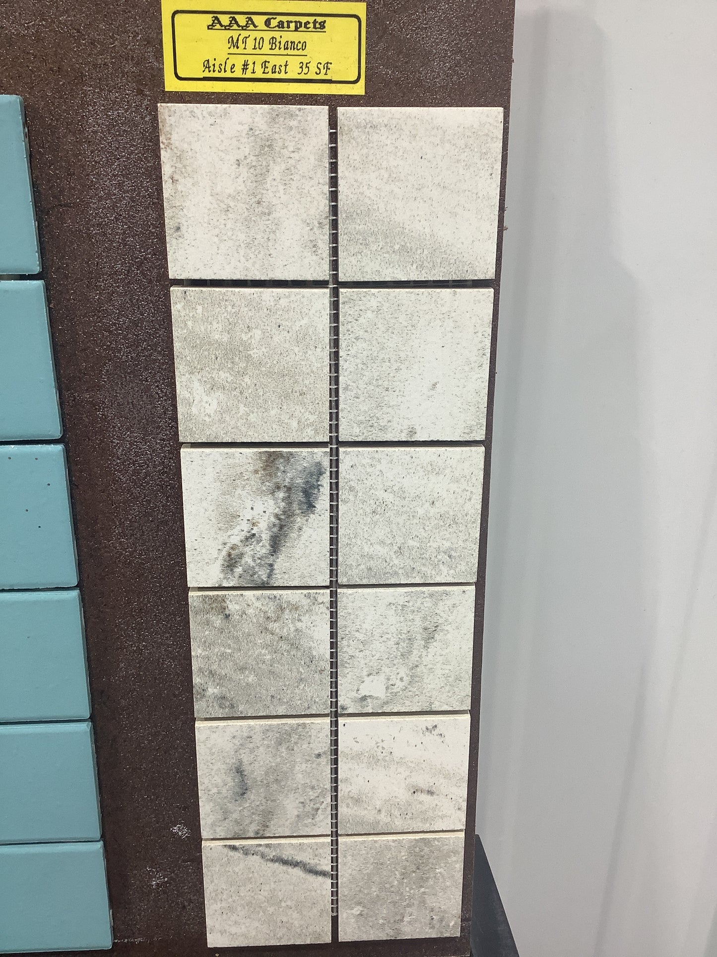 MT10 Bianco Square Mosaic