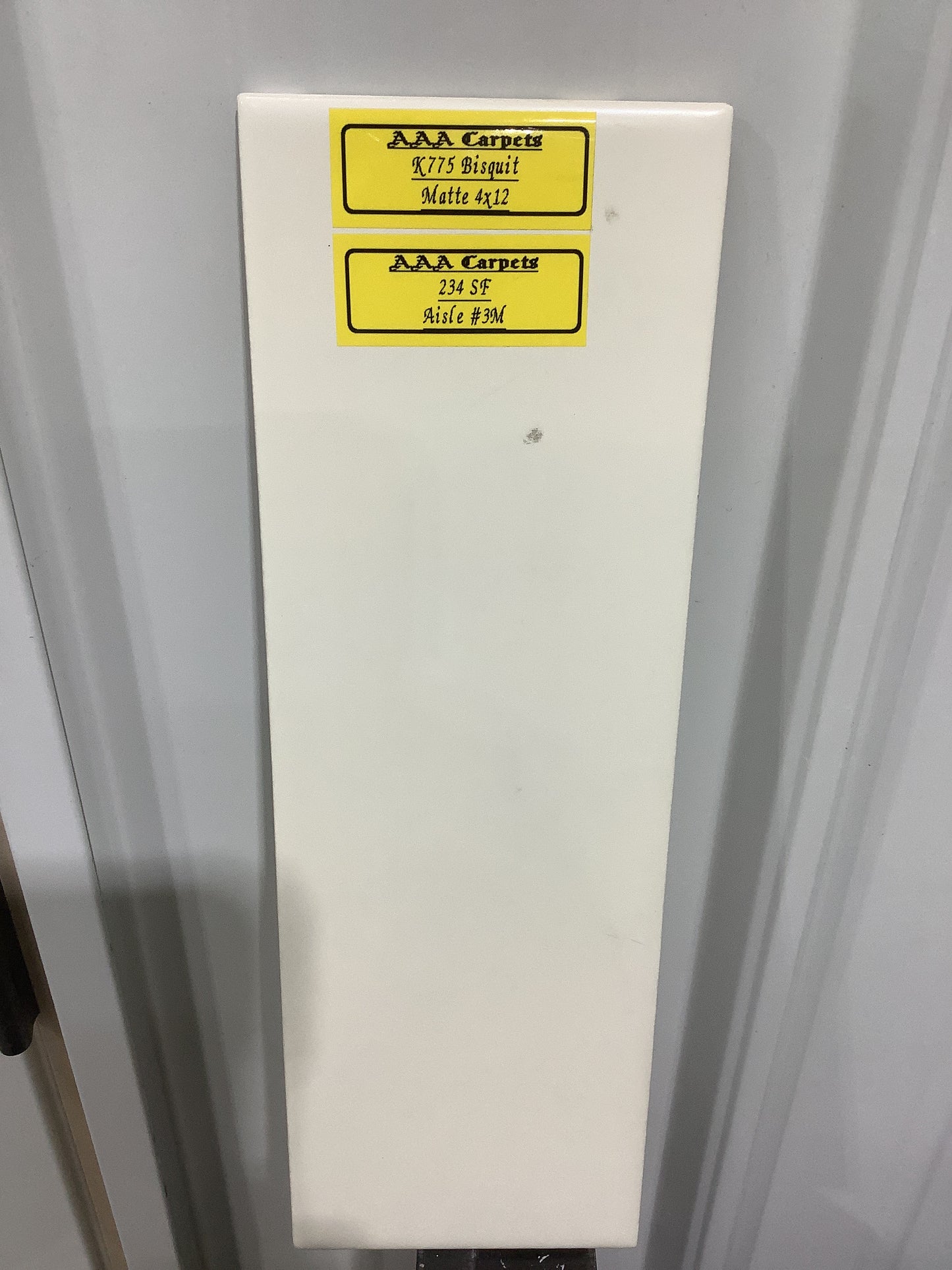 K775 Bisquit Matte 4x12 Subway tile