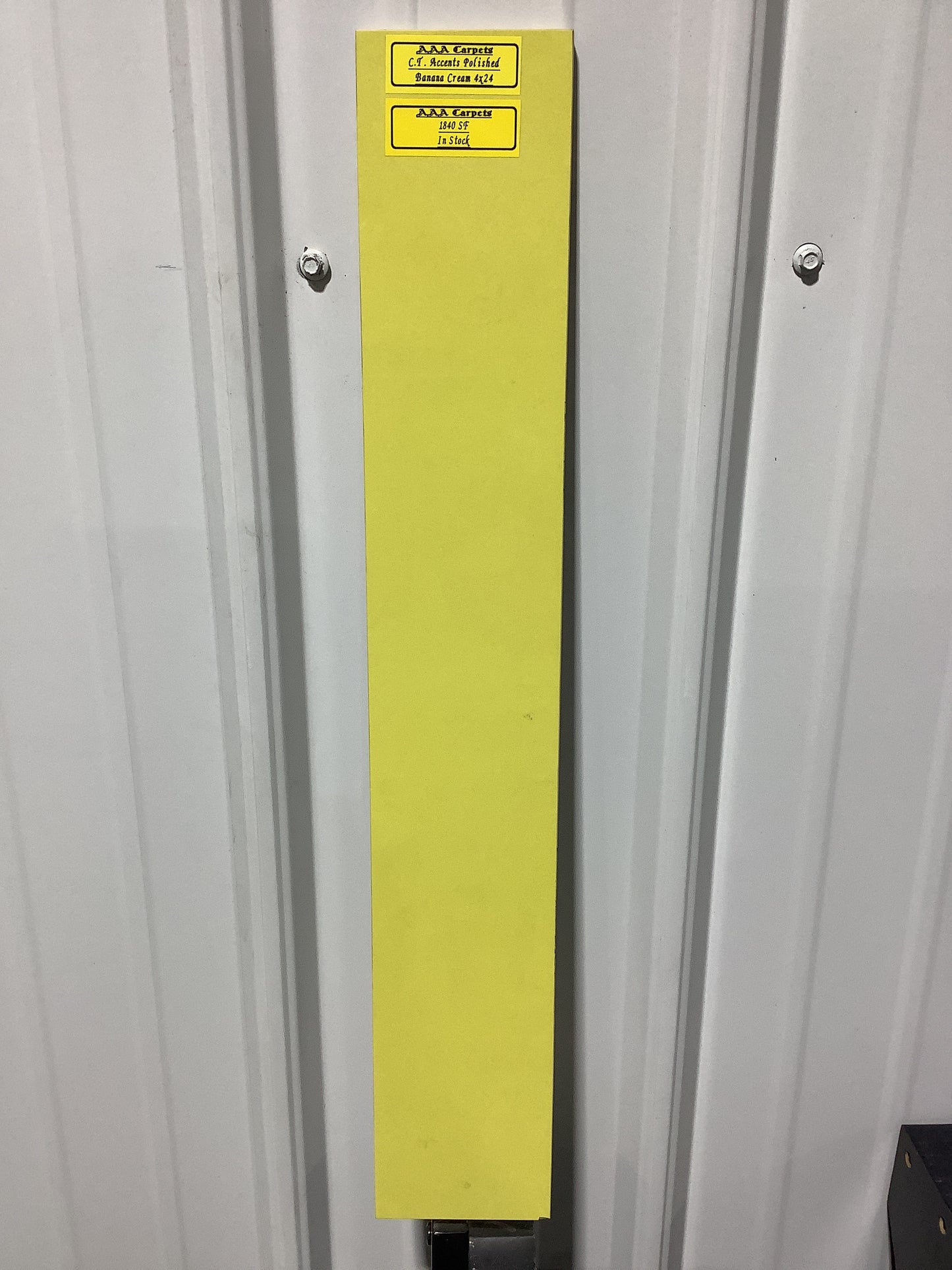 C.T. Accents Polished Banana Cream 4x24