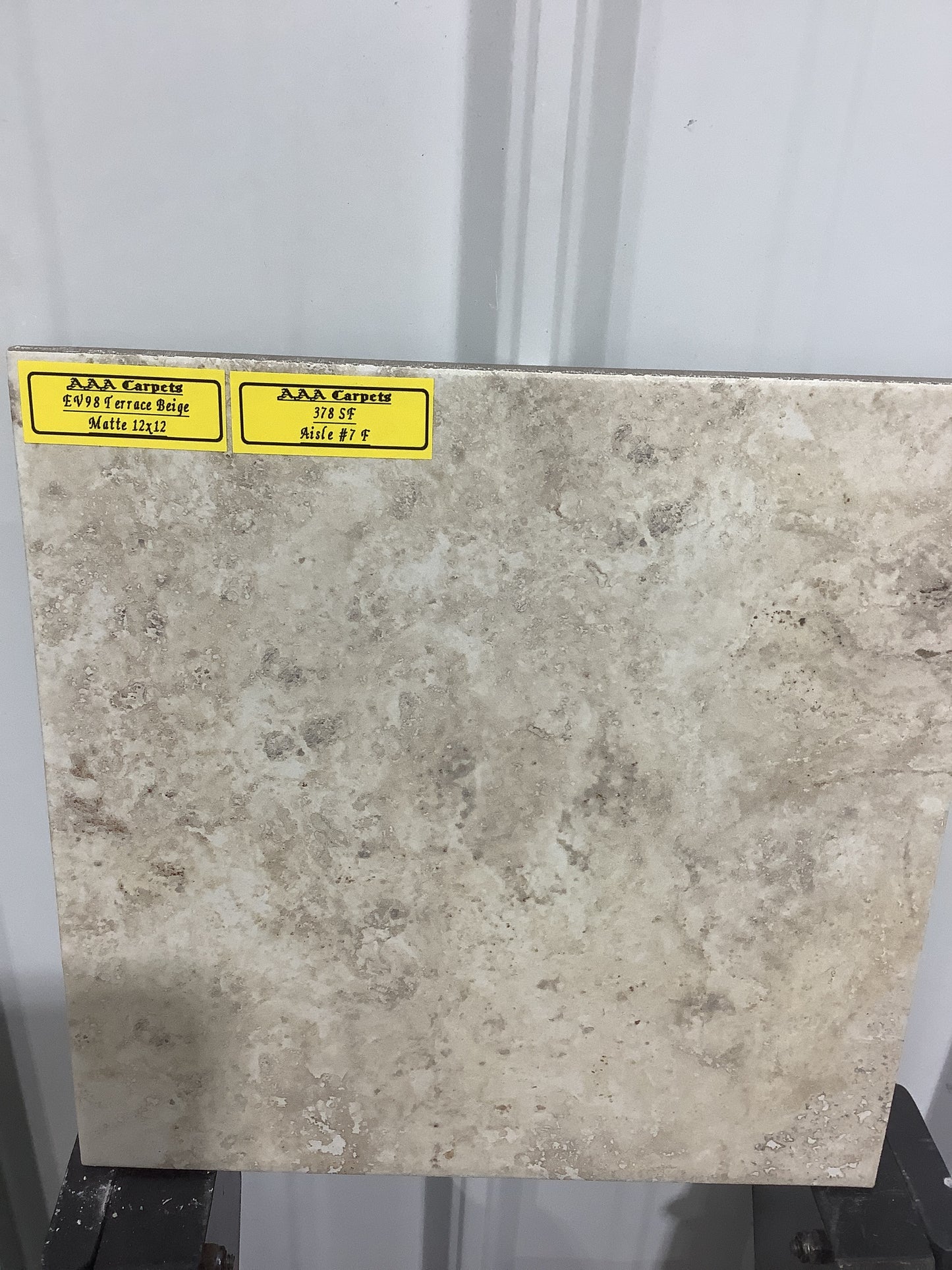 EV98 Terrace Beige Matte 12x12 Tile