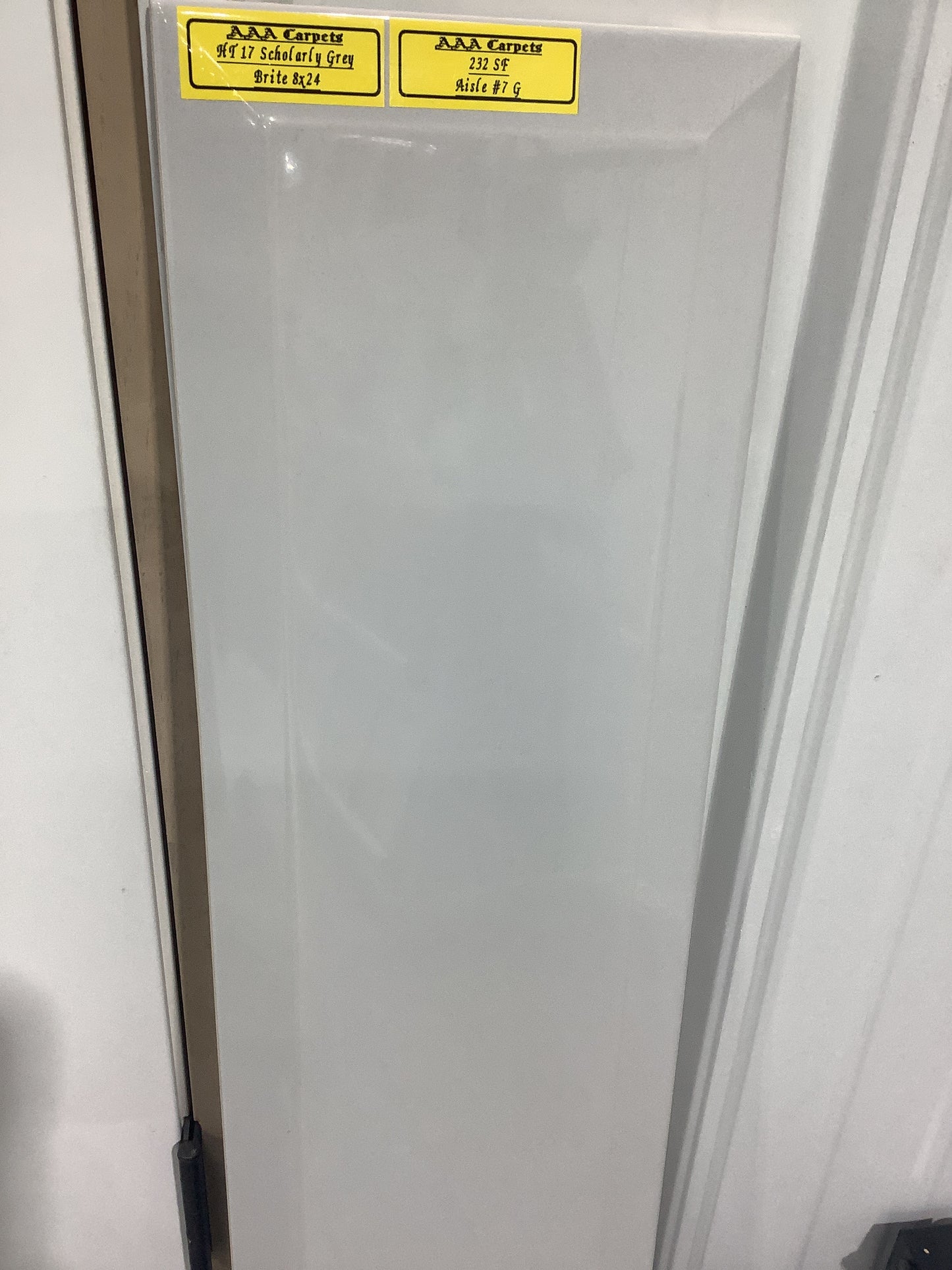 HT17 Scholarly Grey Brite 8x24 Tile