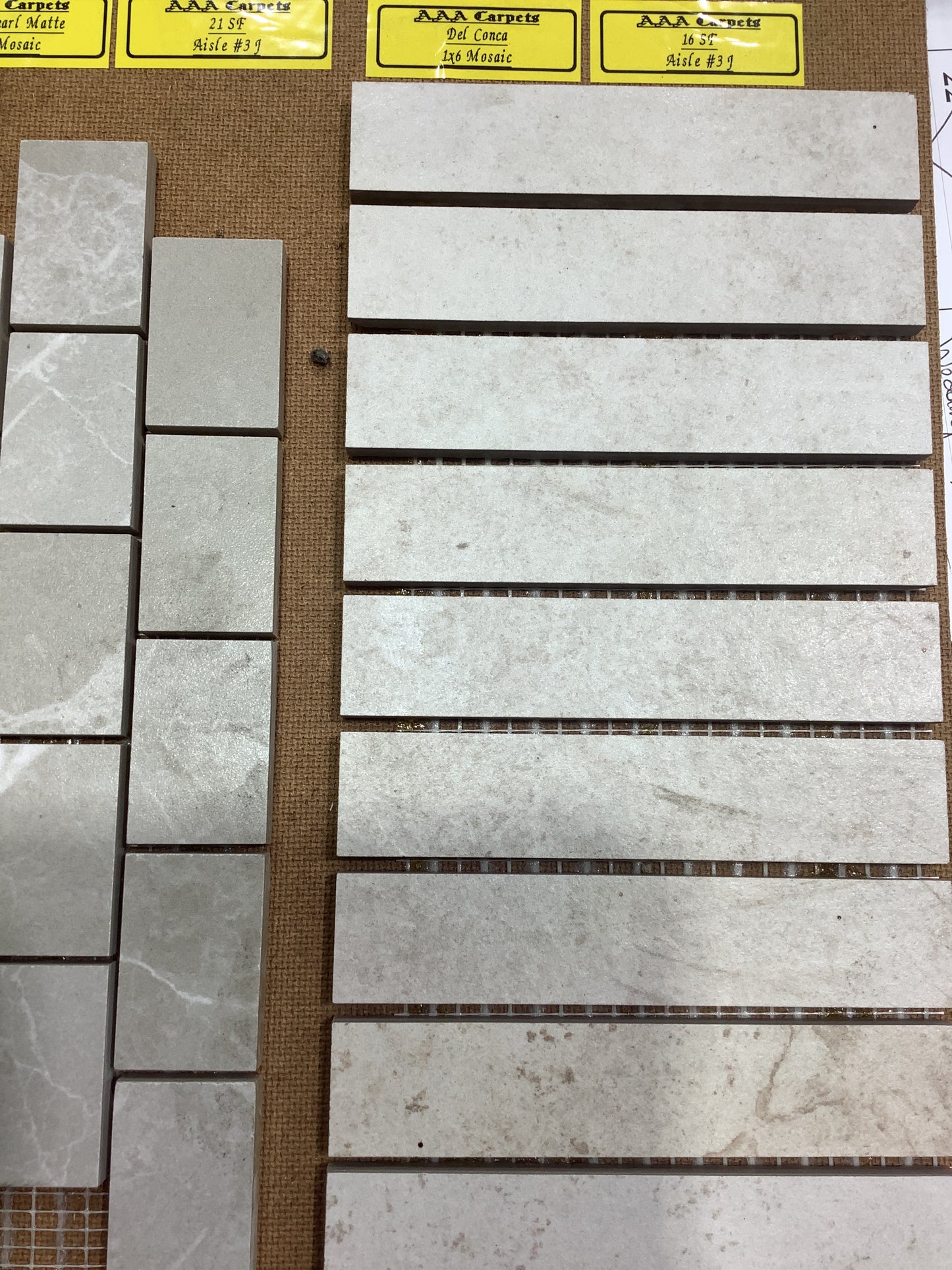 Del Conca 1x6 Mosaic