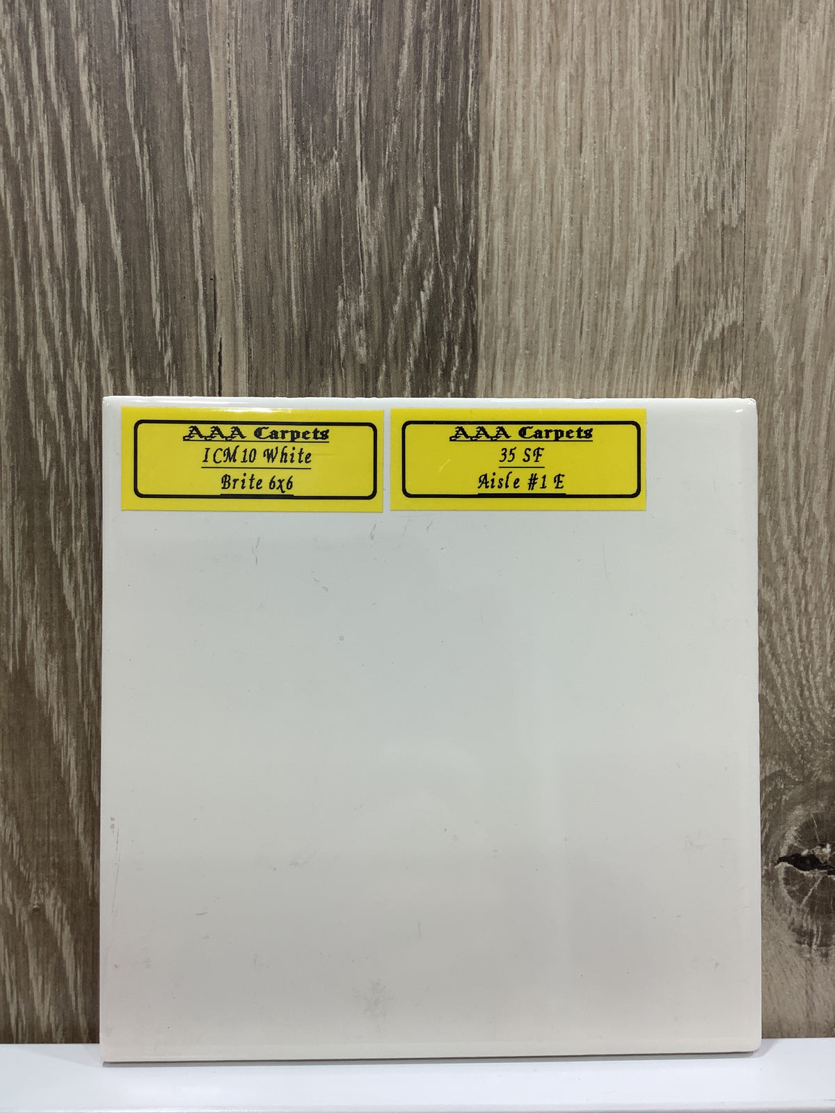 ICM10 White Brite 6x6