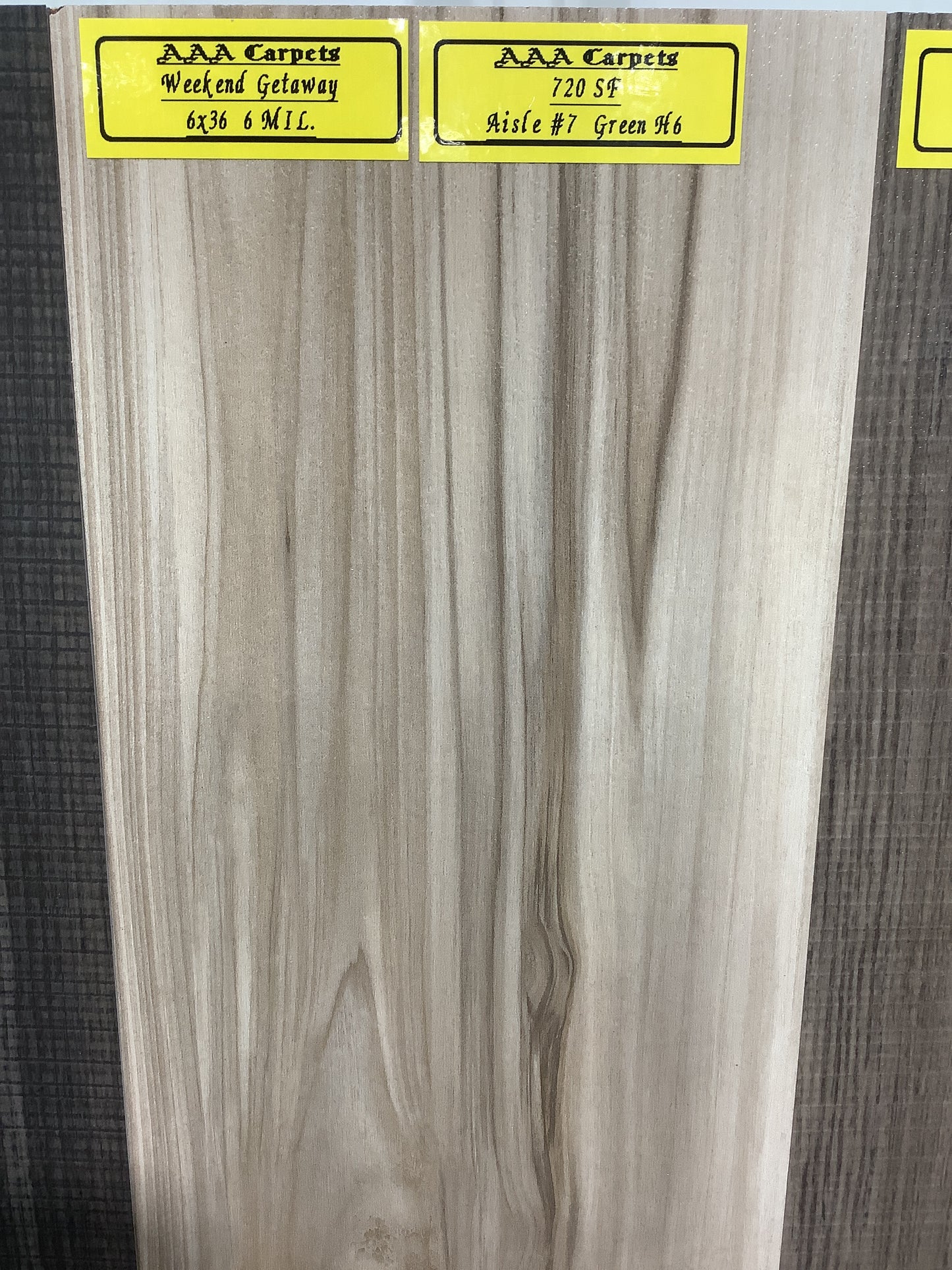 Weekend Getaway 6x36 6 mil Glue Down Plank