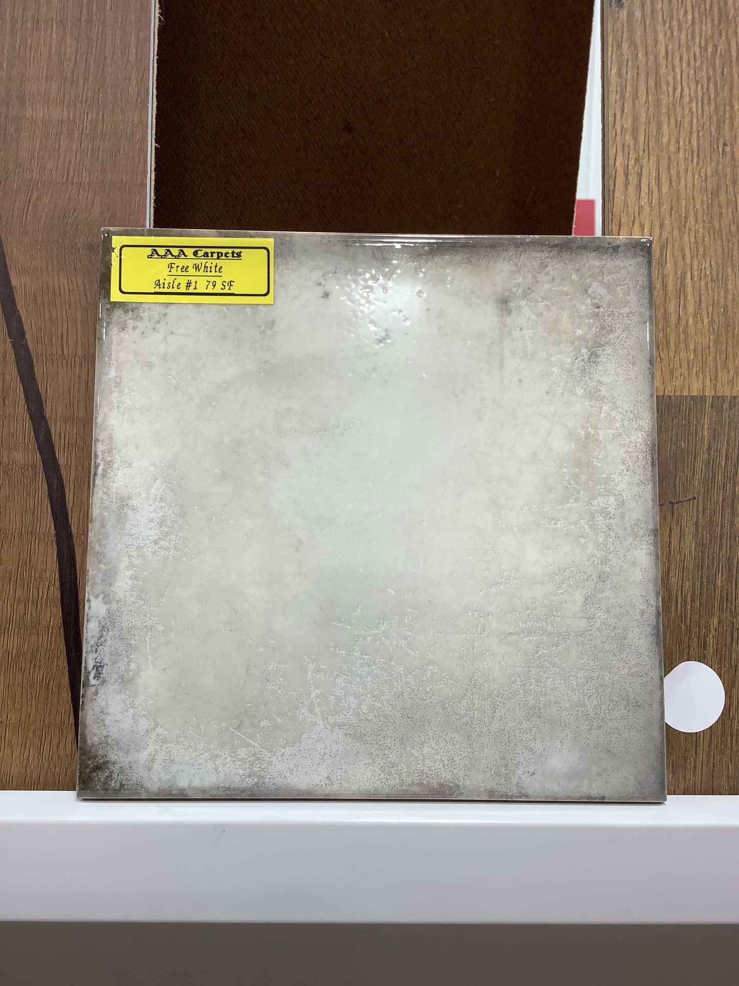 Free White 8x8 Tile
