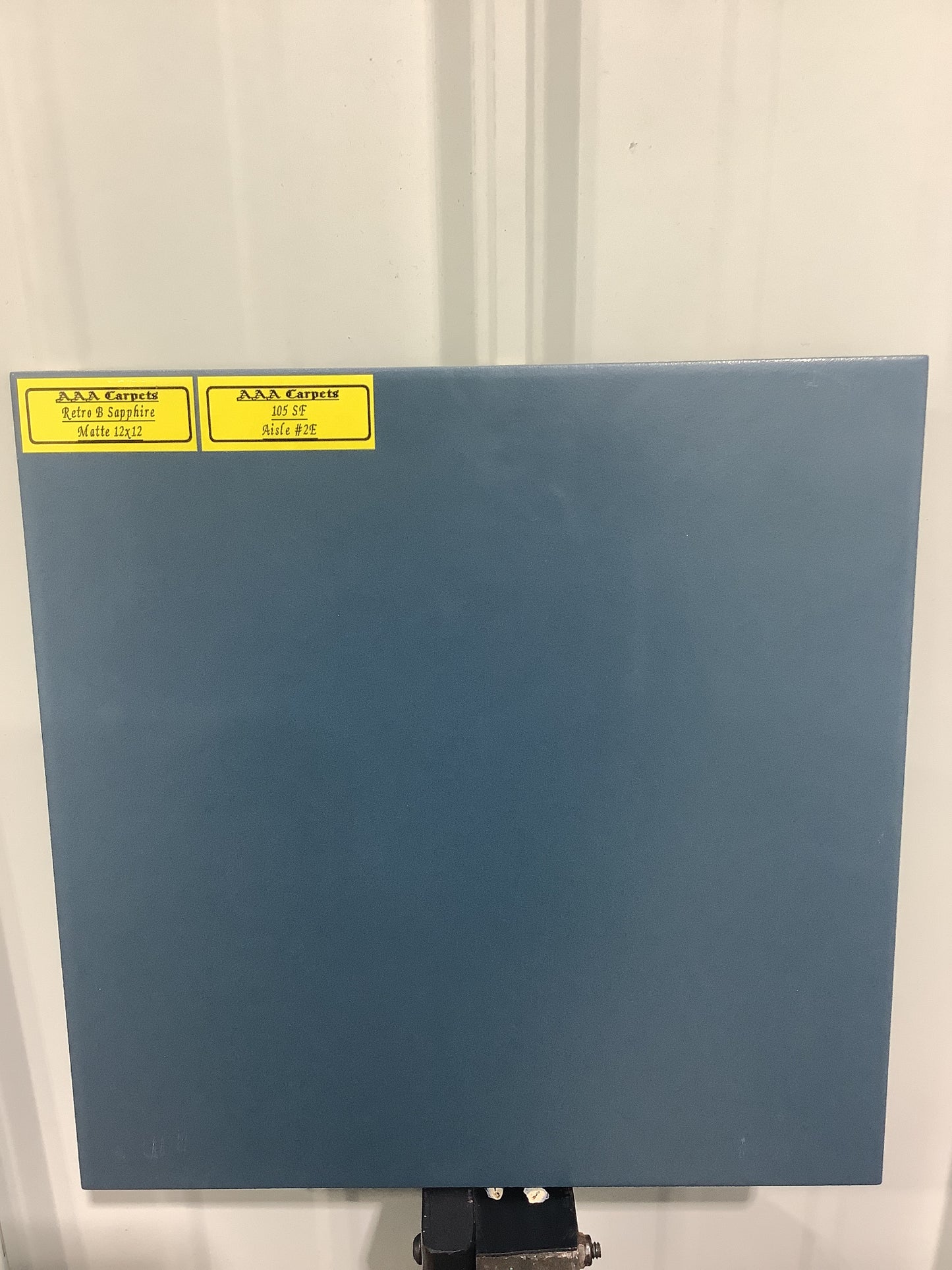 Retro B Sapphire Matte 12x12 Tile