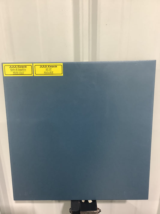 Retro B Sapphire Matte 12x12 Tile