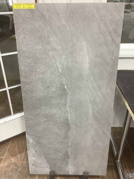 Ocean Black Rock Matte 24x48 Tile