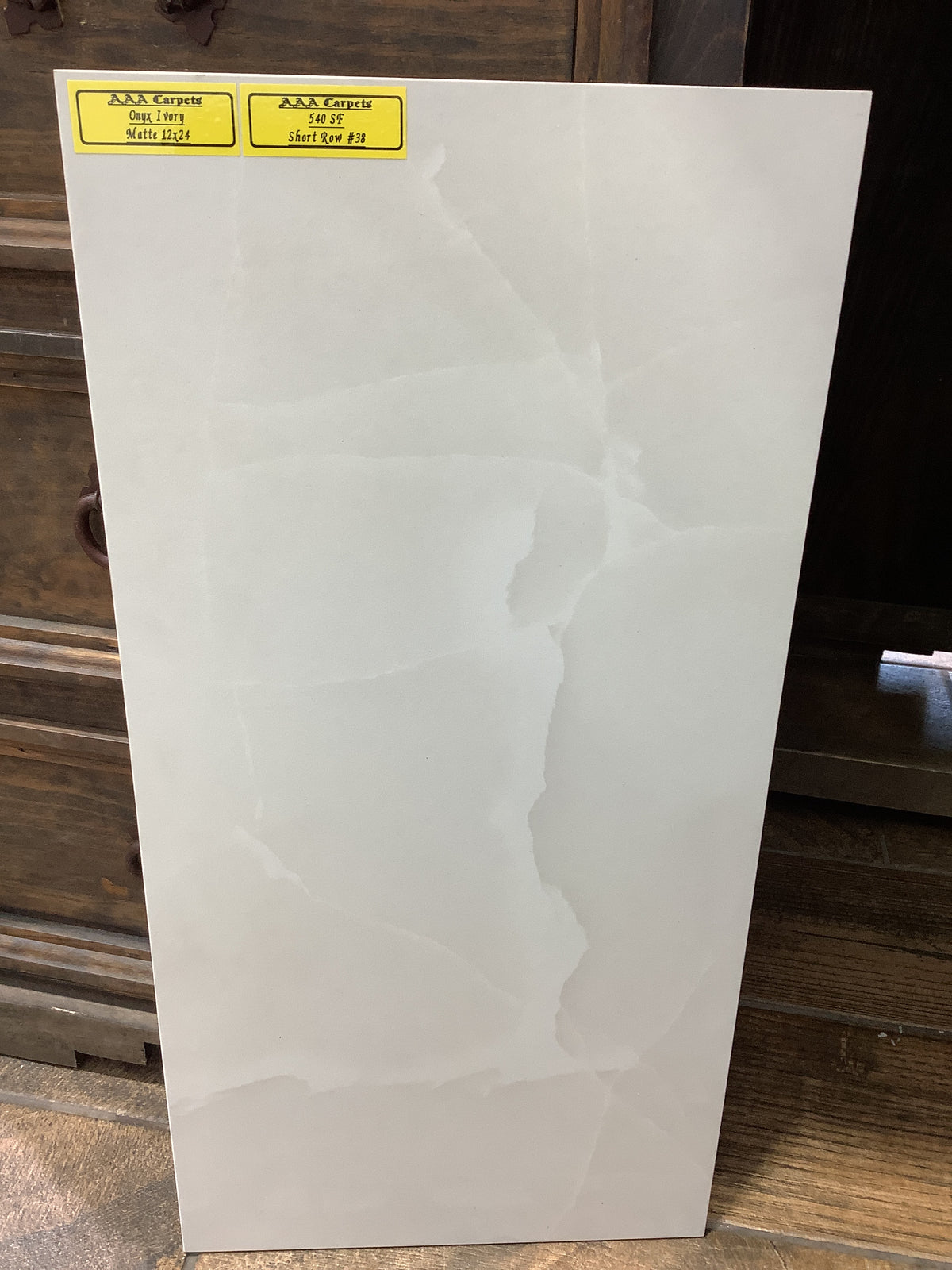 Onyx Ivory Matte 12x24