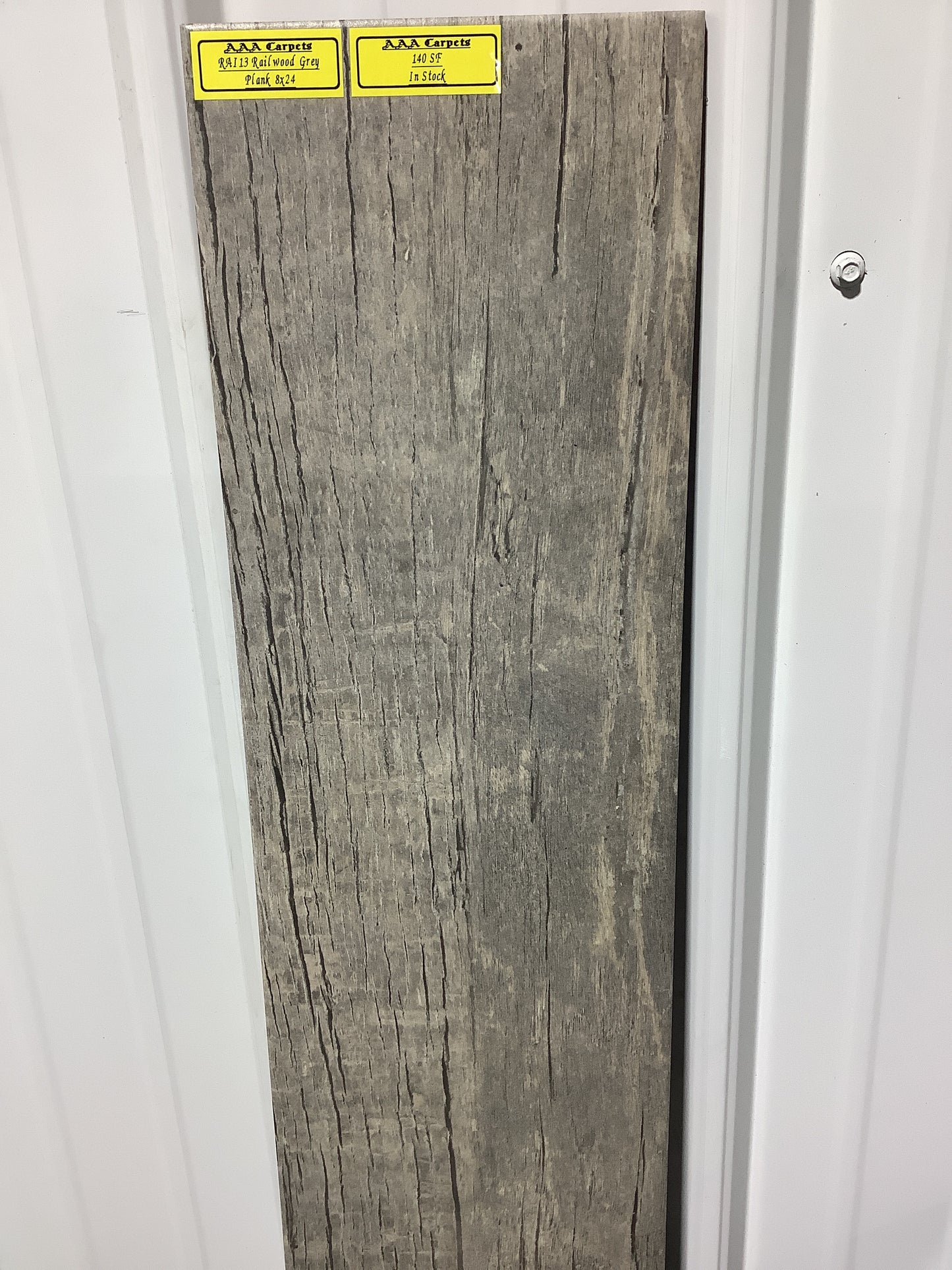 RA113 Railwood Grey Plank 8x24