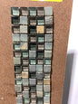 Multicolor .5x.5 Stone Glass Mosaic