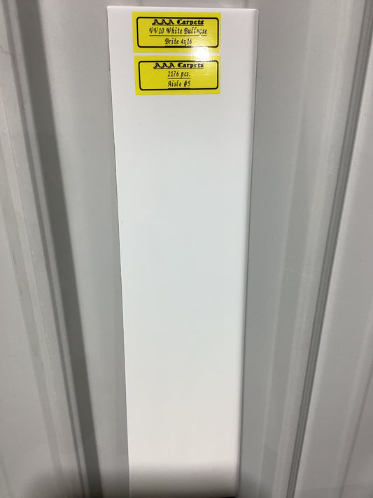 VV10 White Bullnose Brite 4x16