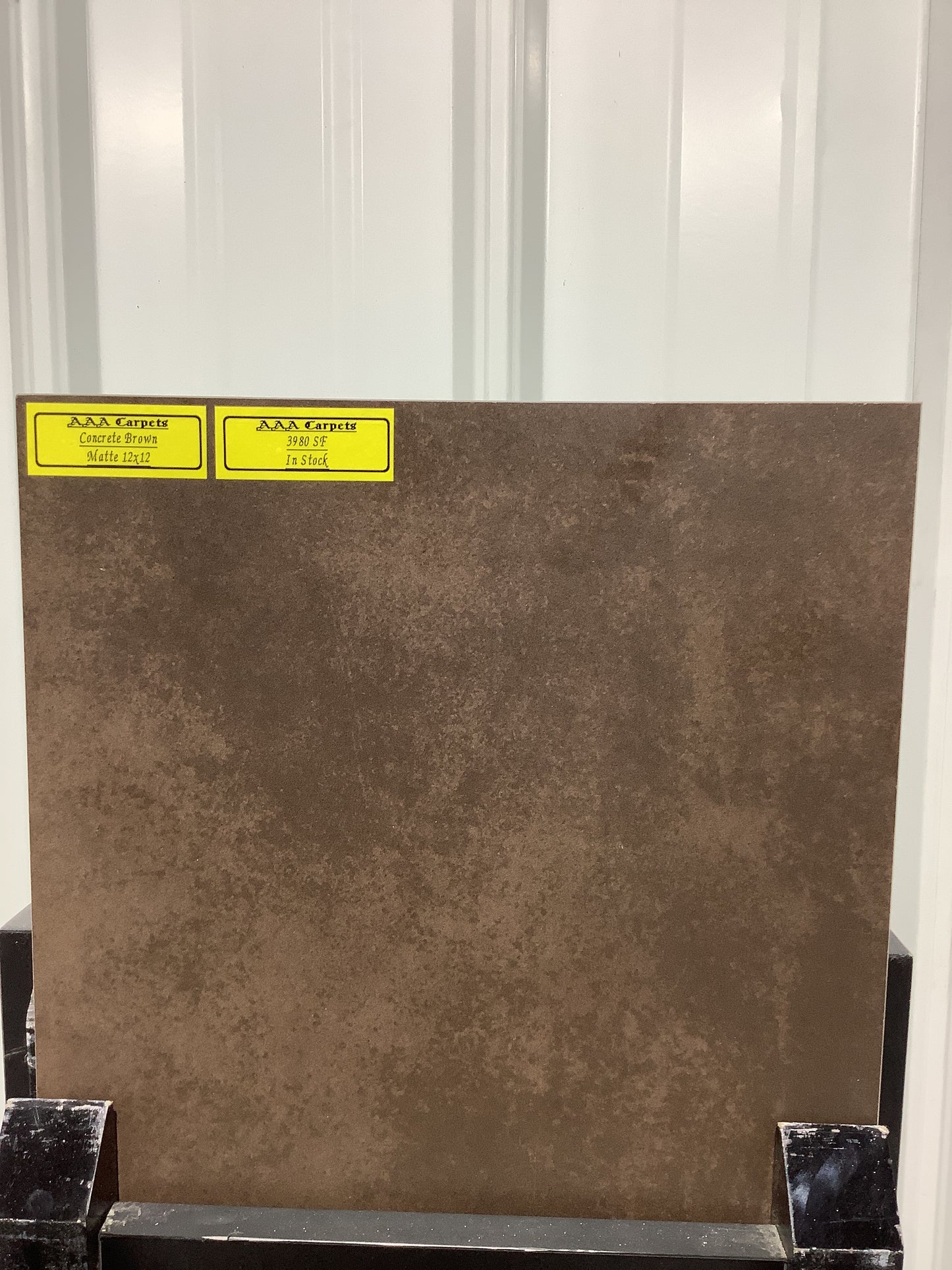 Concrete Brown Matte 12x12