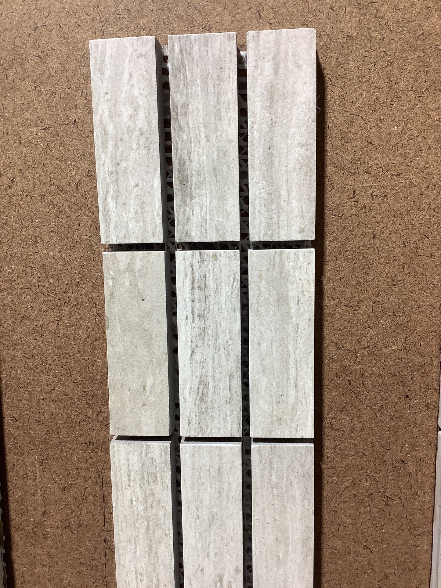 Cirrus Ivory Matte 1x4 Mosaic