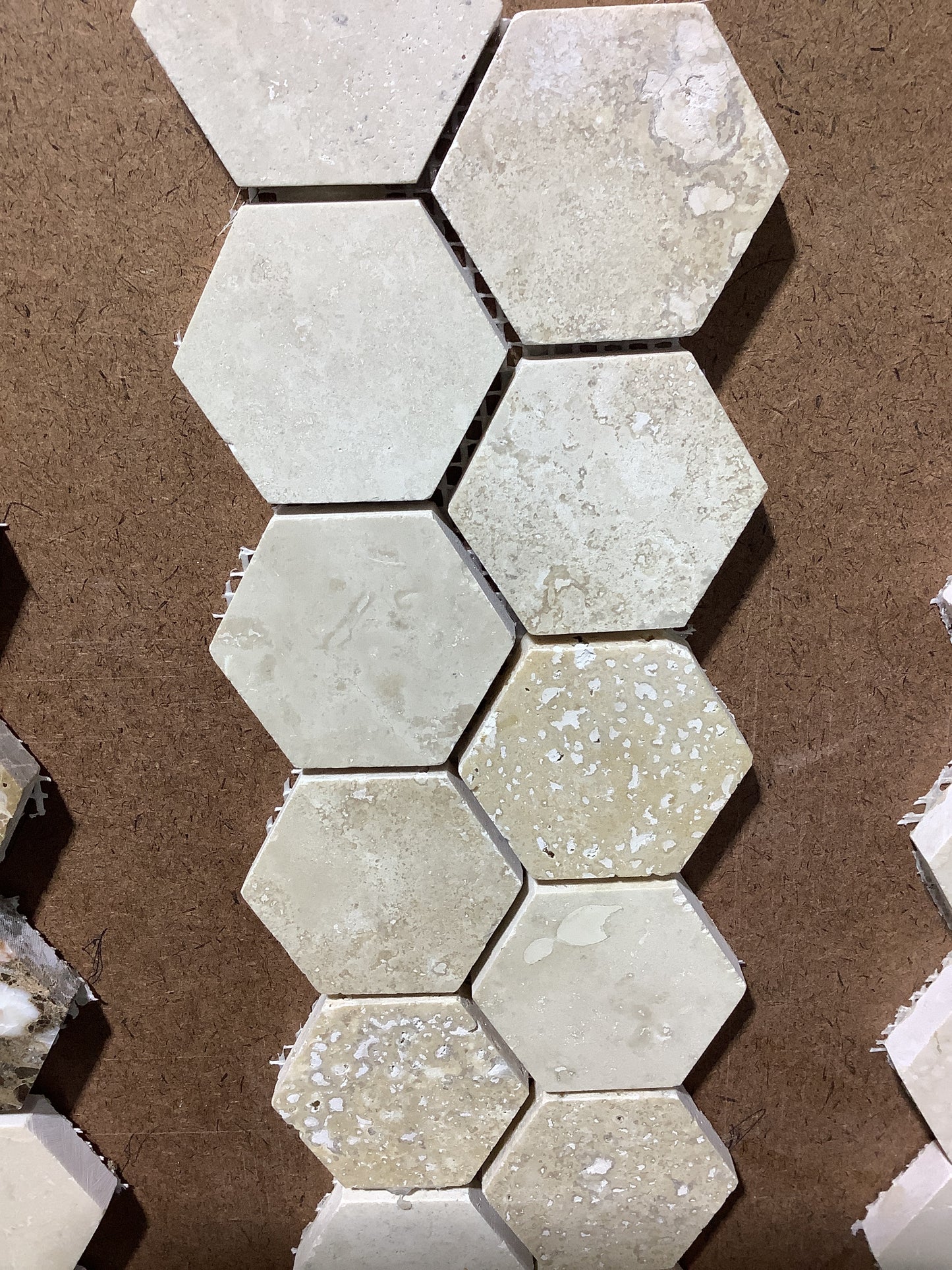 Classic 2" Hex Honed Mosaic