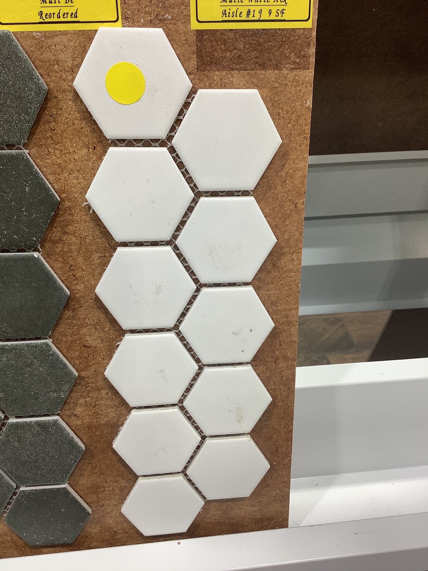 Matte White Hex