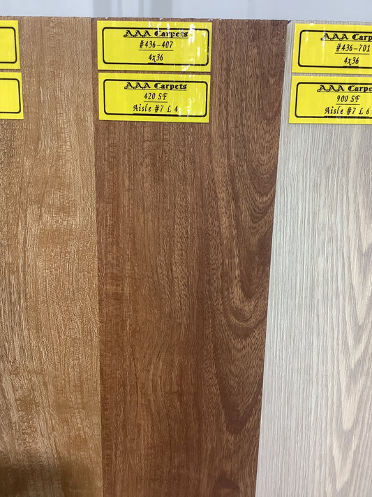 #436-407 4x36 Glue Down plank