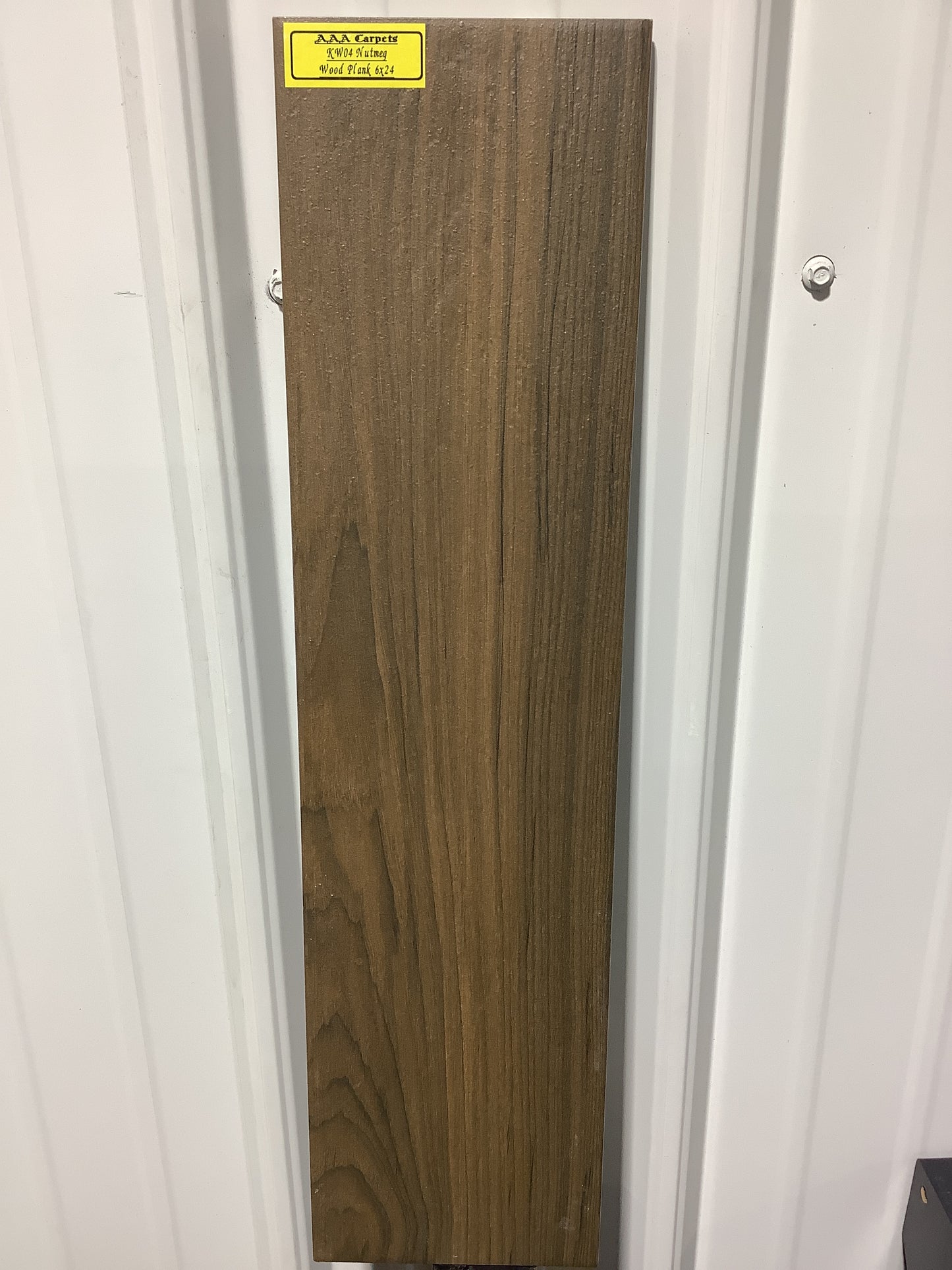 KW04 Nutmeg Wood Plank 6x24