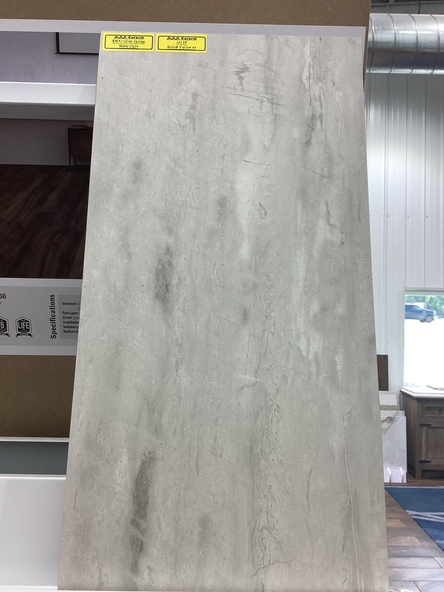 RM92 Silver Springs Matte 12x24