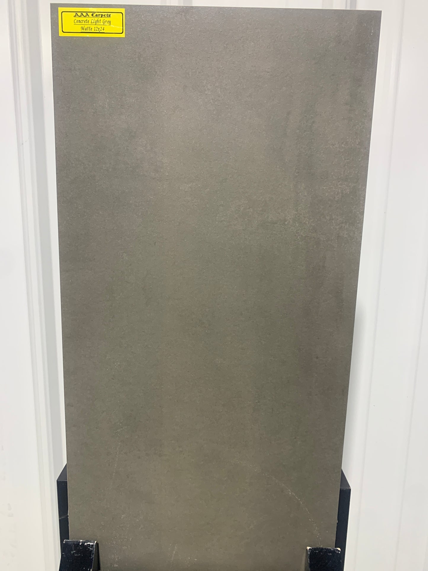 Concrete Light Grey Matte 12x24