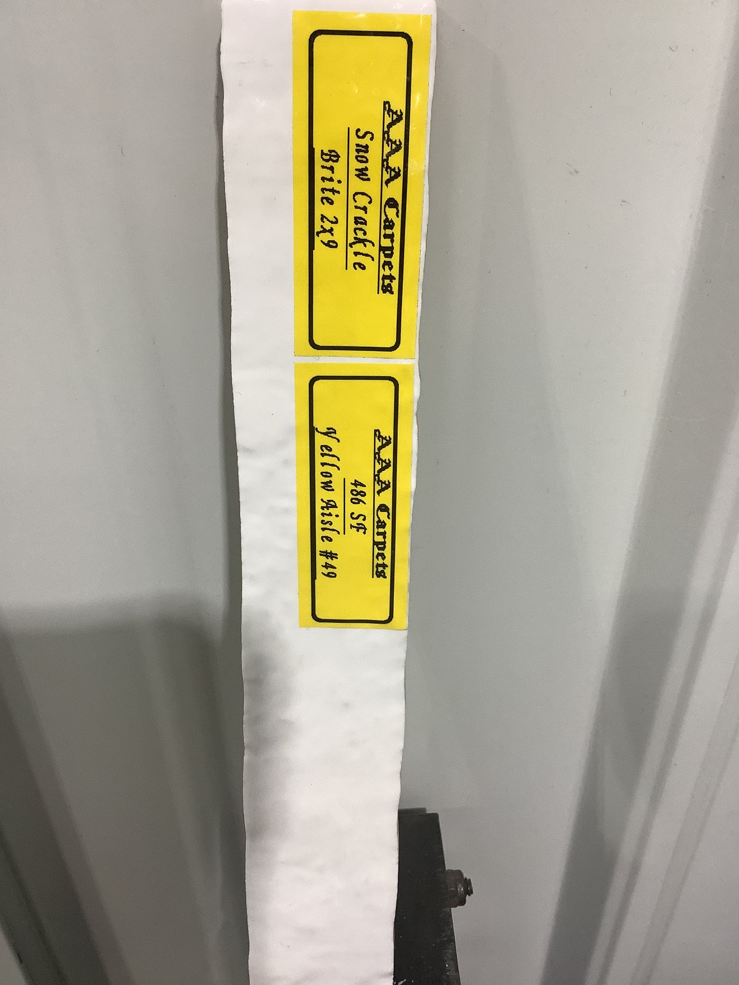 Snow Crackle Brite 2x9 Subway tile