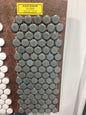 Iron Matte Penny Round Mosaic