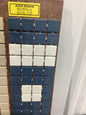 Blue/White 1x1 Tile Mosaic