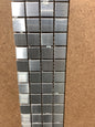 Inox 1x1 Glass Mosaic