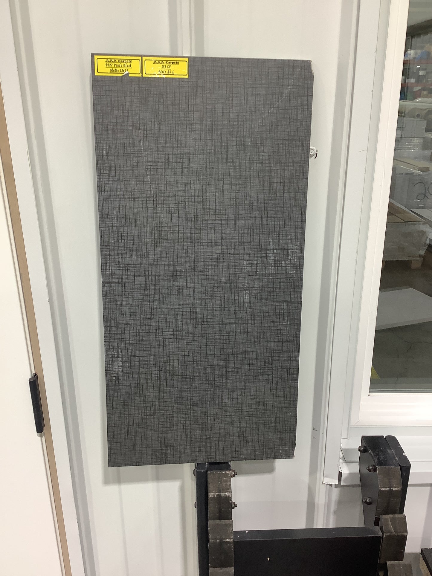 P327 Panda Black Matte 12x24