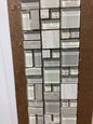 Geometrics Blanco Stone Glass Mosaic