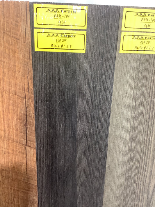 #436-704 4x36 Glue Down Vinyl Plank