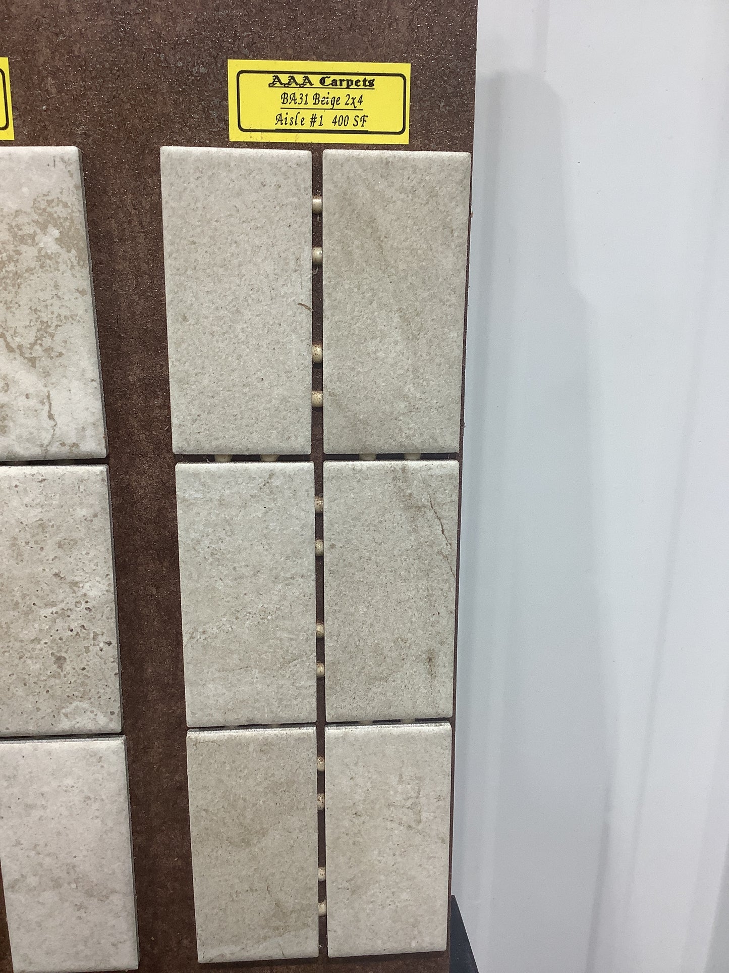 BA31 Beige 2x4 Mosaic