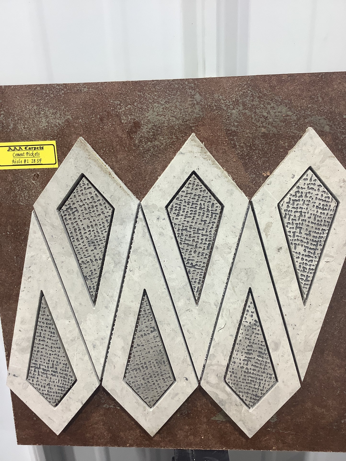 Cement Pickets Mosaics