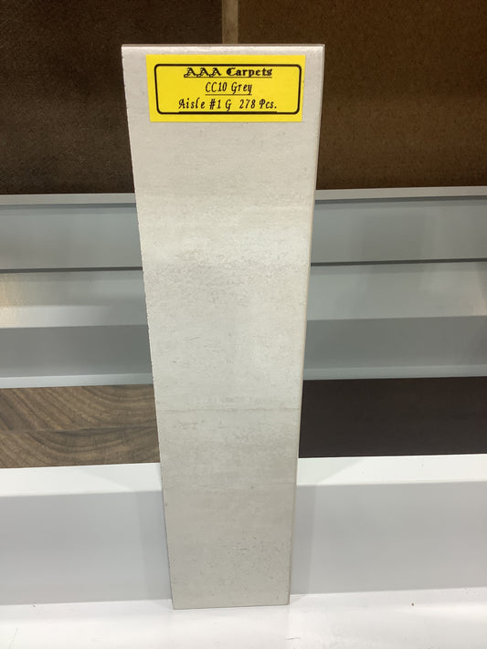 CC10 Grey 3x13 Tile