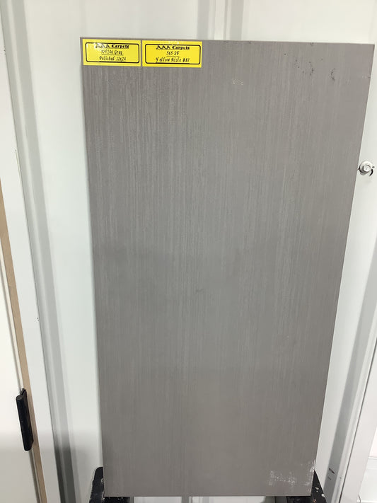AV246 Gray Polished 12x24 Tile