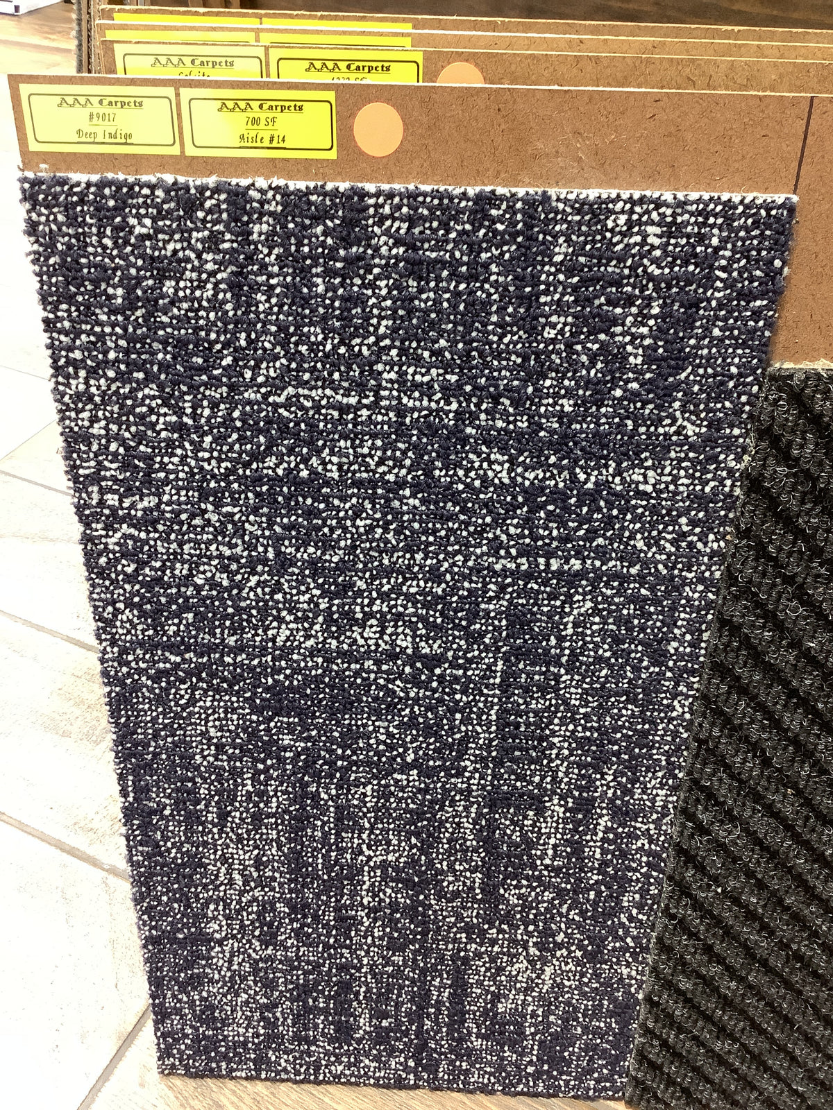 #9017 Deep Indigo Carpet Square