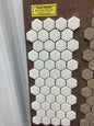 D617 Artic White Hex Mosaic