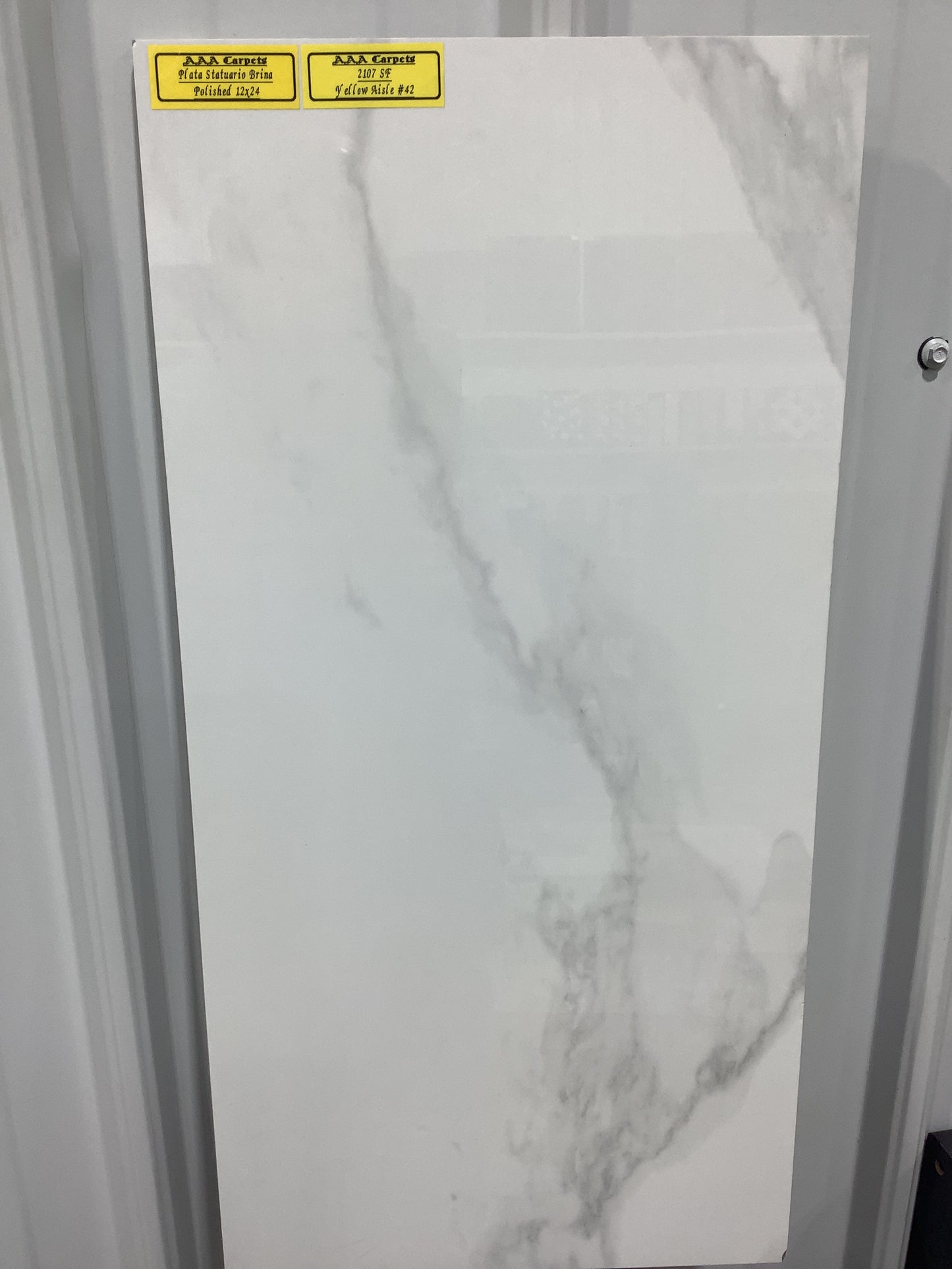 Plata Statuario Brina Polished