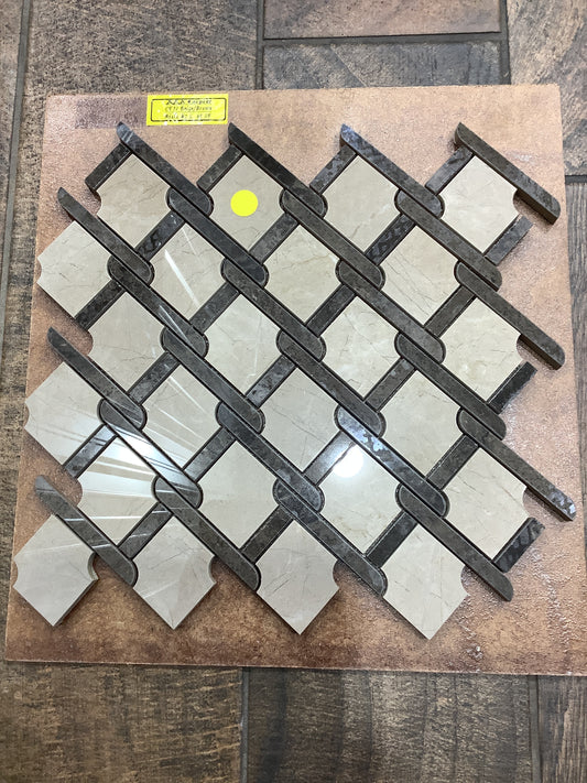 CT37 Beige/Brown Mosaic
